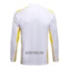 BVB Borussia Dortmund Homen Sweat de Treino Conjunto Quarto-Zíper 22/23 Branca