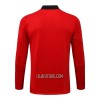 Manchester United Homen Casaco de Treino Conjunto 22/23 Preta Vermelha
