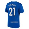 Camisola Chelsea Chilwell 21 Homen Equipamento 1ª 22/23