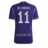 Camisola Argentina Angel Di Maria 11 Homen Equipamento 2ª Mundial 2022