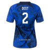 Camisola Estados Unidos DEST 2 Mulher Equipamento 2ª Mundial 2022
