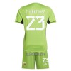 Camisola + Calções Guarda-Redes Argentina Emiliano Martinez 23 Criança Equipamento 1ª Mundial 2022