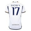 Camisola Real Madrid Lucas V. 17 Homen Equipamento 1ª 23/24