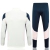 AFC Ajax Amsterdam Homen Sweat de Treino Conjunto Quarto-Zíper 23/24 Branca