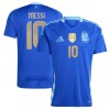 Camisola Argentina Messi 10 Homen Equipamento 2ª 2024