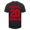 Camisola Bayer 04 Leverkusen Alejandro Grimaldo 20 Homen Equipamento 1ª 23/24