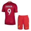 Camisola + Calções Liverpool Darwin 9 Criança Equipamento 1ª 24/25