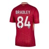 Camisola Liverpool Conor Bradley 84 Homen Equipamento 1ª 24/25