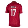 Camisola Liverpool Curtis Jones 17 Homen Equipamento 1ª 24/25