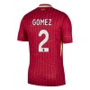 Camisola Liverpool Joe Gomez 2 Homen Equipamento 1ª 24/25