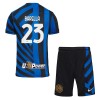 Camisola + Calções Inter Milan Barella 23 Criança Equipamento 1ª 24/25