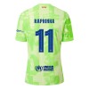 Camisola FC Barcelona Raphinha 11 Homen Equipamento 3ª 24/25