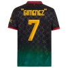 Camisola AC Milan Gimenez 7 Homen Equipamento 4ª 24/25
