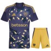 Camisola + Calções Boca Juniors Criança Equipamento 3ª 24/25