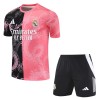 Camisola + Calções Real Madrid Dragon Criança 24/25 Rosa