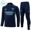 Arsenal Criança Conjunto de Moletom de Treino Quarto-Zíper 2025-26 Navy