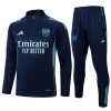 Arsenal Homen Conjunto de Moletom de Treino Quarto-Zíper 2025-26 Navy