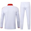 FC Bayern de Munique Homen Conjunto de Moletom de Treino Quarto-Zíper 24/25 Branca