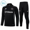 Inter Miami CF Criança Conjunto de Moletom de Treino Quarto-Zíper 2025-26 Preta
