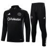 Inter Miami CF Homen Conjunto de Moletom de Treino Quarto-Zíper 2025-26 Preta