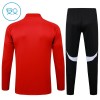Liverpool Criança Conjunto de Moletom de Treino Quarto-Zíper 24/25 Vermelha