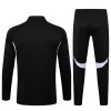 Liverpool Homen Conjunto de Moletom de Treino Quarto-Zíper 24/25 Preta