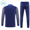 Paris Saint-Germain Criança Conjunto de Moletom de Treino Quarto-Zíper 2025-26 Navy
