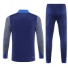 Paris Saint-Germain Homen Conjunto de Moletom de Treino Quarto-Zíper 2025-26 Navy