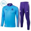 Real Madrid Criança Conjunto de Moletom de Treino Quarto-Zíper 2025-26 Azul