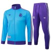 Real Madrid Homen Casaco de Treino Conjunto 2025-26 Azul