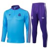 Real Madrid Homen Conjunto de Moletom de Treino Quarto-Zíper 2025-26 Azul