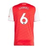 Camisola Arsenal Gabriel 6 Homen Equipamento 1ª 2025-26