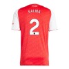 Camisola Arsenal Saliba 2 Homen Equipamento 1ª 2025-26