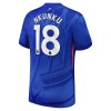 Camisola Chelsea Nkunku 18 Homen Equipamento 1ª 2025-26