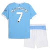 Camisola + Calções Manchester City Marmoush 7 Criança Equipamento 1ª 2025-26