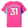 Camisola Guarda-Redes Manchester City Ederson M. 31 Homen 2025-26 Rosa