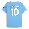 Camisola Manchester City Grealish 10 Homen Equipamento 1ª 2025-26