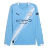 Camisola Manchester City Manga Comprida Homen Equipamento 1ª 2025-26