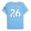Camisola Manchester City Savinho 26 Homen Equipamento 1ª 2025-26
