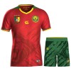 Camisola + Calções Camarões Criança Equipamento 2ª 2025