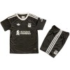 Camisola + Calções Guarda-Redes Liverpool Criança 2025-26 Preta