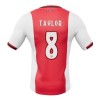 Camisola Ajax Amsterdam Taylor 8 Homen Equipamento 1ª 2025-26