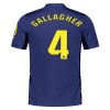 Camisola Atlético Madrid Gallagher 4 Homen Equipamento 2ª 2025-26