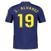 Camisola Atlético Madrid J. Alvarez 19 Homen Equipamento 2ª 2025-26