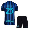 Camisola + Calções Inter Milan Barella 23 Criança Equipamento 1ª 2025-26