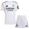 Camisola + Calções Real Madrid Criança Equipamento 1ª 2025-26