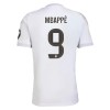 Camisola + Calções Real Madrid Mbappé 9 Criança Equipamento 1ª 2025-26