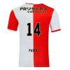 Camisola Feyenoord Paixao 14 Homen Equipamento 1ª 2025-26