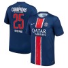 Camisola Paris Saint-Germain 1 Star Champions of Europe Homen Equipamento 1ª 24/25