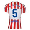 Camisola Atlético Madrid R. De Paul 5 Homen Equipamento 1ª 2025-26